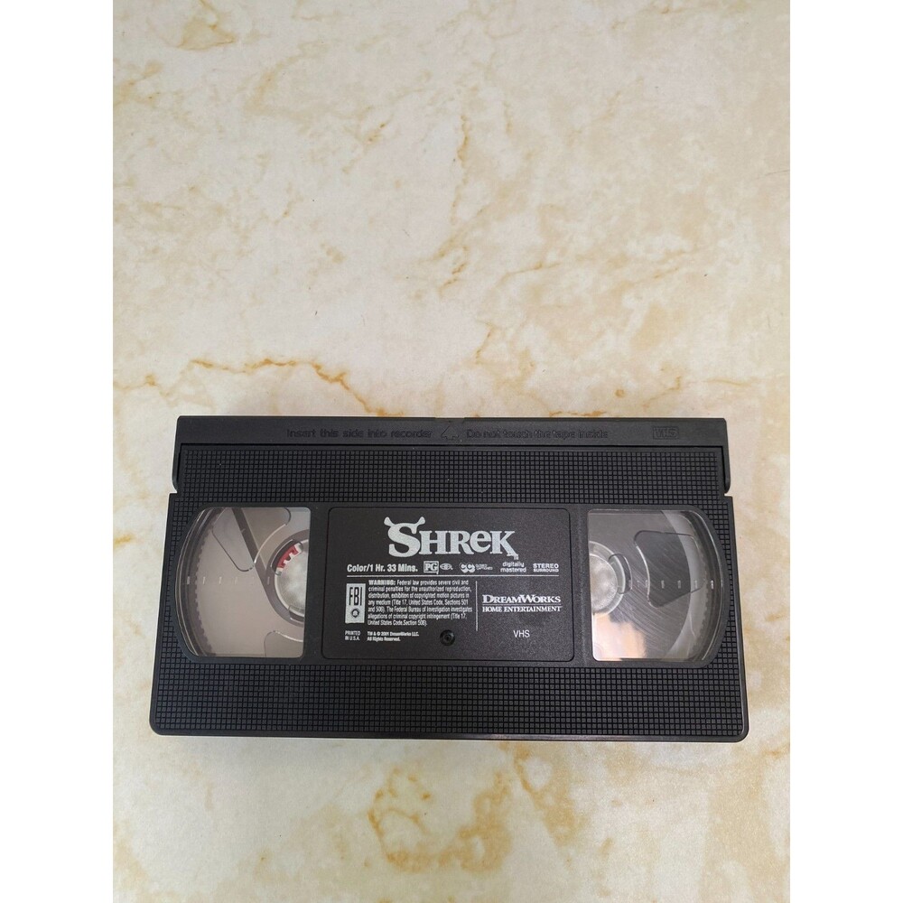 Shrek (VHS, 2001) - Tape Only DreamWorks Home Entertainment